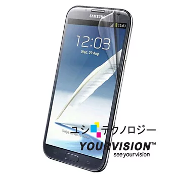 Samsung Galaxy Note 2 N7100 晶磨抗刮高光澤螢幕保護貼 螢幕貼(二入)