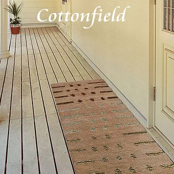 棉花田【珠鍊】編織長毛走道毯(45x135cm)