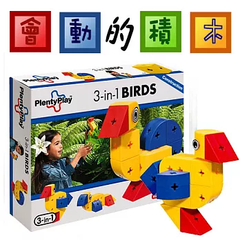 《班恩傑尼》PlentyPlay益智積木-鳥