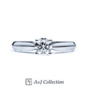 【A&J Collection】GIA 38分 D VS1 3EX 套戒鑽石戒指 白18K金