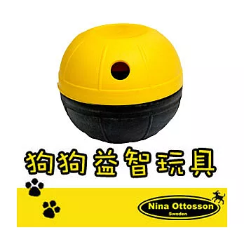 【瑞典Nina Ottosson狗狗益智玩具】DogDizzy 無定向喪心病狂間歇性全身機能興奮暈頭轉向球(塑膠)