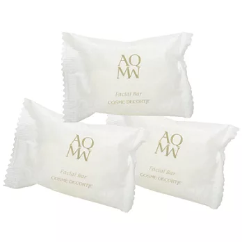 COSME DECORTE黛珂 AQMW洗顏皂(15g)*3