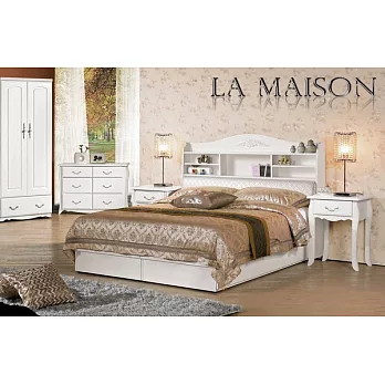 LA MAISON 菲莉達5尺被櫥式雙人床