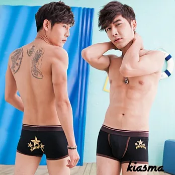 【Kiasma】美式塗鴉平口褲2XL星星