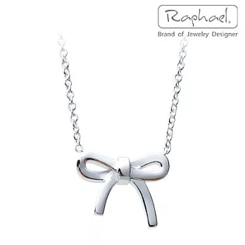 RAPHAEL 拉法兒相戀蝴蝶結 純銀項鍊(鎖骨鍊)