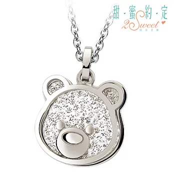甜蜜約定金飾 ♥寶貝熊♥ 鋼飾墜鍊