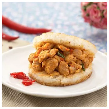 椒麻雞丁米漢堡*5顆