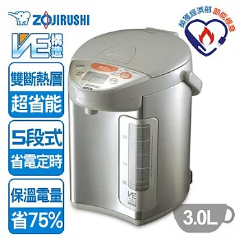 【象印】Super VE真空保溫3公升熱水瓶/CV-DSF30