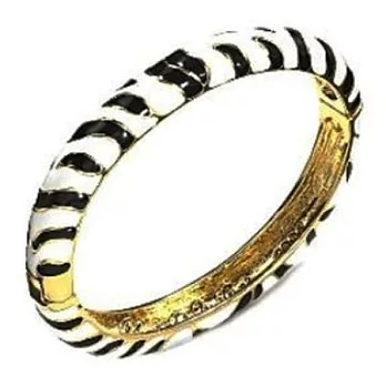 【Kenneth Jay Lane】好萊塢巨星名媛最愛動物經典金手環/黑白老虎條紋