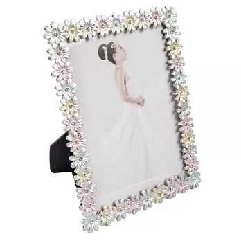 hongfa 5X7手工合金小彩花相框