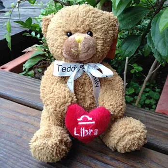 Teddy&Family-12星座蜂蜜泰迪熊/天秤座