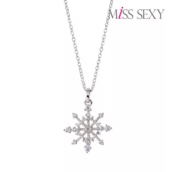 Miss Sexy銀飾完美閃耀銀飾項鍊