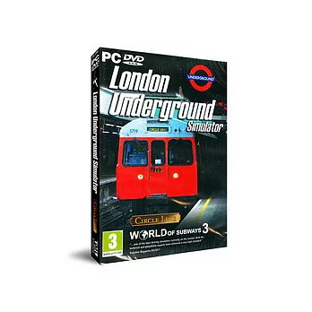 【世界地鐵 3：倫敦地鐵】★ World of Subways 3： London Underground ★[英文版PC-GAME]