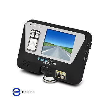 VISIONDRIVE VD-9000FHD Full HD高畫質GPS行車記錄器(原廠配件送8G記憶卡)