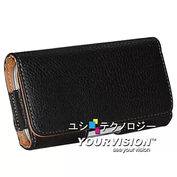 New HTC One 麗緻紋腰掛全包覆隱形磁扣皮套