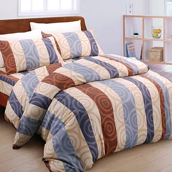 【別緻-咖】台灣精製單人三件式被套床包組