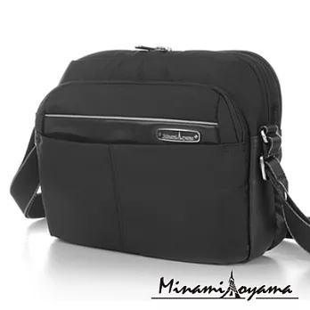 南青山 - 極簡樂活系列橫式側背包-MI00J02咖啡