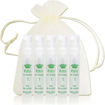 Sisley 希思黎 Eau de Sisley No.1 香水(1.6ML)X5附束口袋