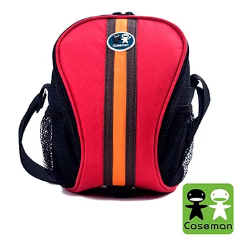 Caseman 卡斯曼 C12 時尚微單側背包熔岩紅