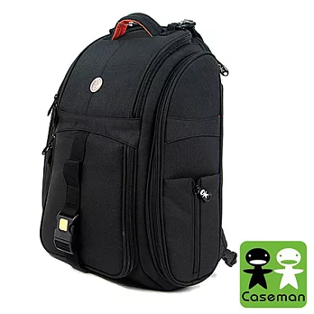 Caseman 卡斯曼 AP05 專業旅行者後背包 黑