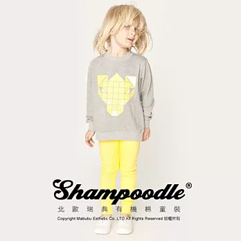 瑞典有機棉童裝Shampoodle黃色彈性綁腿褲110黃色