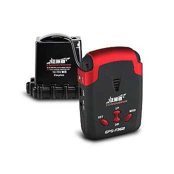 征服者 GPS-F368 雷達測速器+分離式室外機(送免費安裝服務)