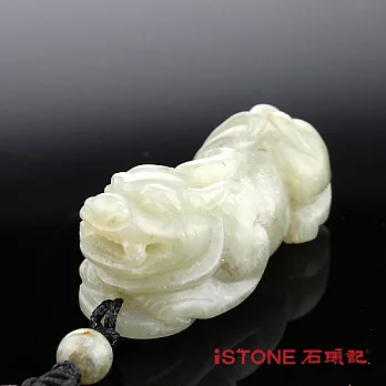 石頭記 納財貔貅墬飾-立體造型 和田玉-A和田玉