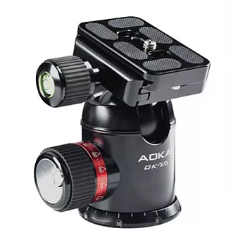 AOKA OK-20球型阻尼自由雲台(公司貨)