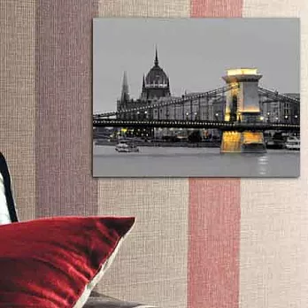 TROMSO瑞典時尚無框畫/河景華盛頓