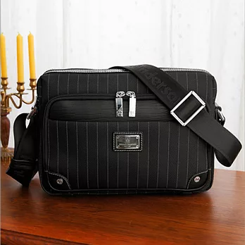 【金安德森】強調工作風2nd 拉鏈式魅力包-黑KA-81202-1