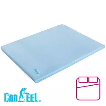 【CooFeel】台灣製造高級酷涼紗高密度記憶雙人床墊5.08cm