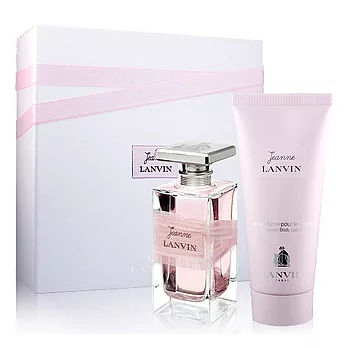 LANVIN珍.浪凡淡香精禮盒-淡香精50ml+身體乳100ml