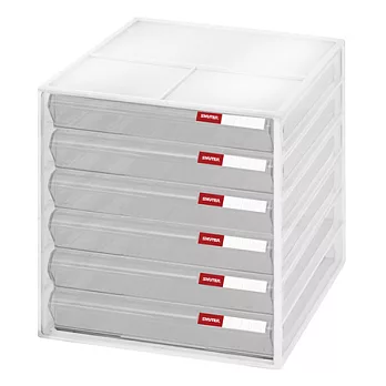 【nicegoods 好東西】DD-106六層桌上資料櫃白