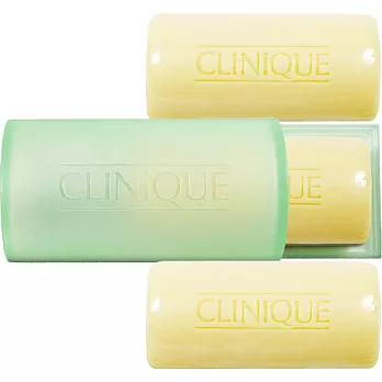CLINIQUE 倩碧 三步驟洗面皂(3小塊溫和型)(50g*3)