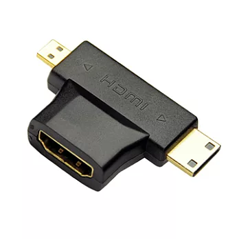 HDMI轉mini HDMI/Micro HDMI 2合1轉接頭