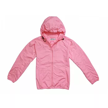 吸濕排汗抗UV防曬連帽外套~ 可收納成小包,攜帶方便-XL粉紅