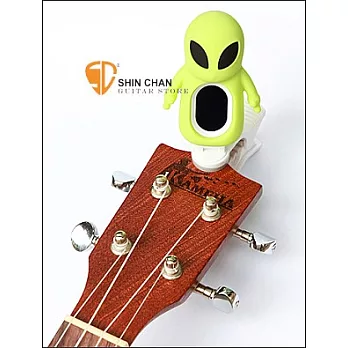 SWIFF A7超可愛烏克麗麗專用調音器(吉他/貝斯/小提琴/全音域 所有樂器皆可用)【原廠公司貨附中文說明書】外星人