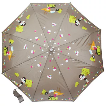 【rainstory隨身傘】浪漫女郎抗UV隨身自動傘