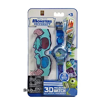 《怪獸大學》3D LCD 投影手錶