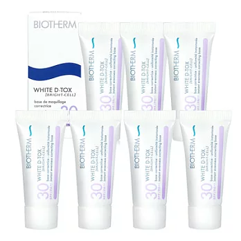 BIOTHERM 碧兒泉 光感修飾防護隔離霜(紫) 5ML*7入