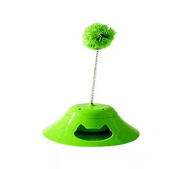 ◆ Woofy House ◆ 趣味貓飯盒♫ ♬~ 讓貓咪吃飯變得更有趣 ♥ ♥ 草綠色