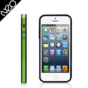 NEO iPhone5 雙色Bumper保護框(黑邊綠)