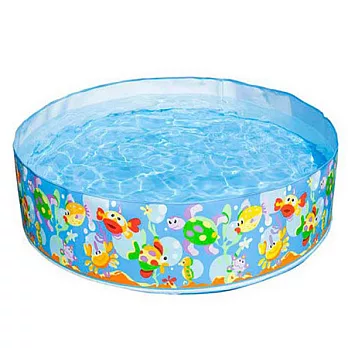 INTEX 海底世界硬膠泳池(免充氣)