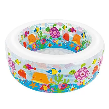 INTEX 金魚嬰兒充氣海洋水池兒童游泳池