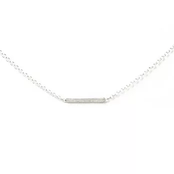【Dogeared】美國品牌祈願項鍊~balance small bar necklace完美平衡925純銀18吋項鍊
