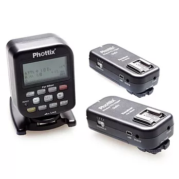 Phottix Odin TTL 無線閃燈觸發器&雙接收器套組for Nikon