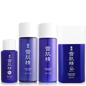 KOSE 夏日超優質雪肌精草本防曬組合(四件組)