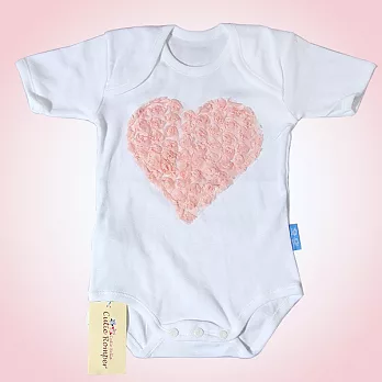 Cutie Bella包臀衣,Heart-Peach(6~12m)