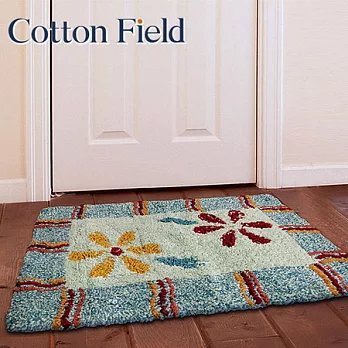 棉花田【花漾】純棉提花踏墊(50x80cm)