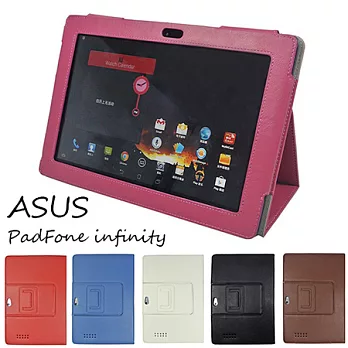 碩ASUS PadFone infinity A80 PadFone 3平板電腦皮套 可斜立手持帶筆插卡片槽&卡槽黑色